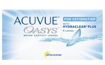 Acuvue Oasys for Astigmatism, 6 vnt