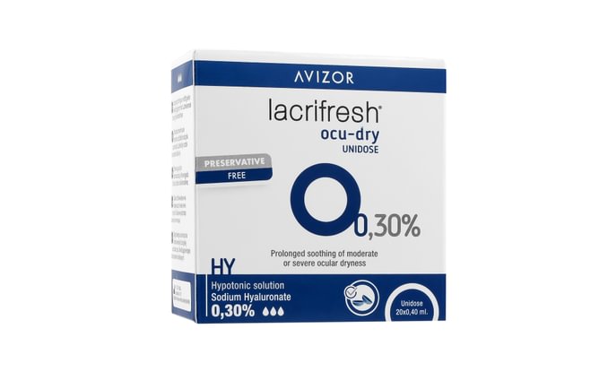 Lacrifresh Drops OCUDRY 0,3 20x0,4 ml.