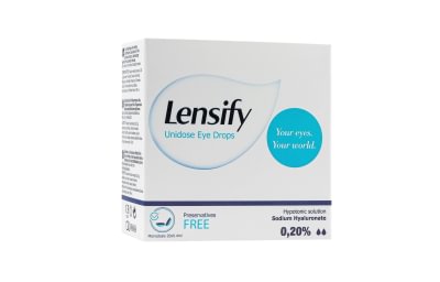 Lensify 20x0,4 ml. akių lašai