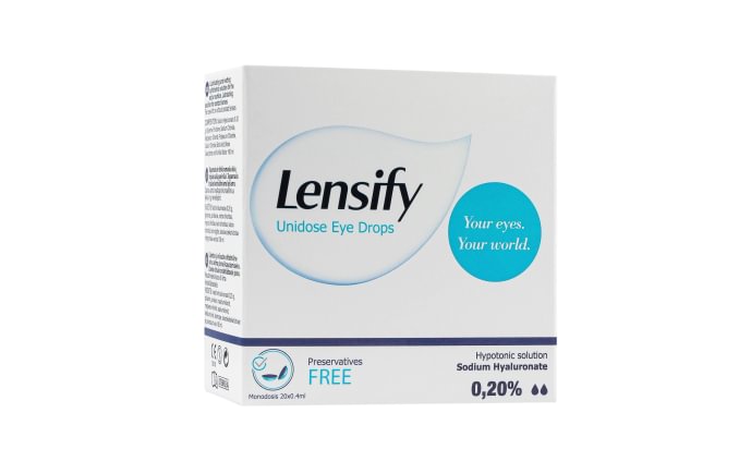 Lensify 20x0,4 ml. akių lašai