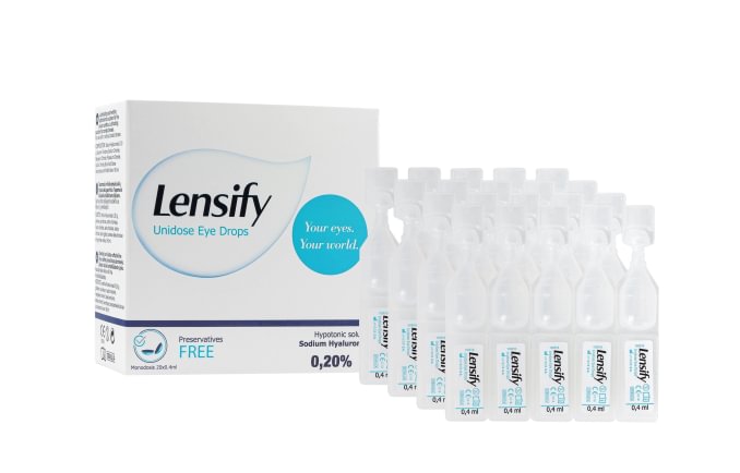 Lensify 20x0,4 ml. akių lašai