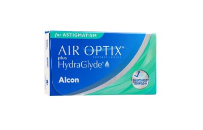 Air Optix Plus Hydraglyde for Astigmatism, 3 vnt.