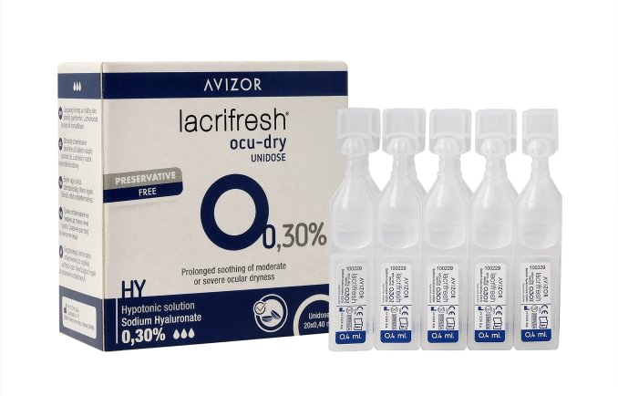 Lacrifresh Ocu-dry Unidose 0,3% (20 x 0,4ml)
