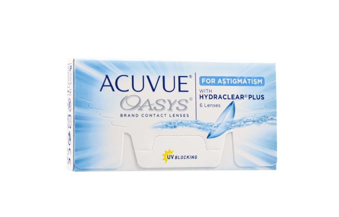 Acuvue Oasys for Astigmatism, 6 vnt