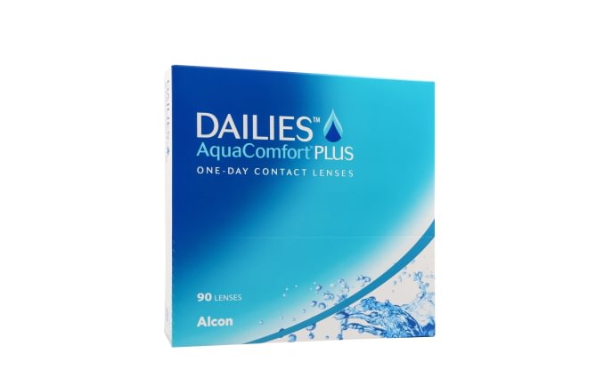 Dailies Aqua Comfort Plus, 90 vnt.