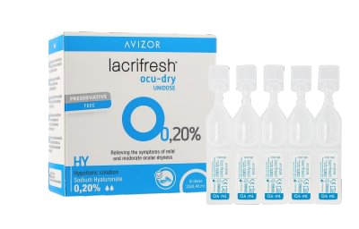 Lacrifresh Drops OCUDRY 0,2 20x0,4 ml.