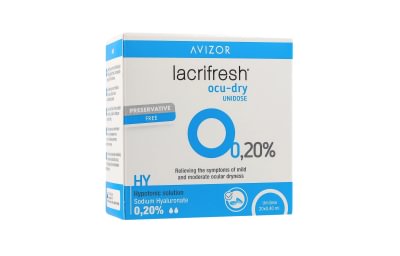 Lacrifresh Ocu-dry Unidose 0,2% (20 x 0,4ml)