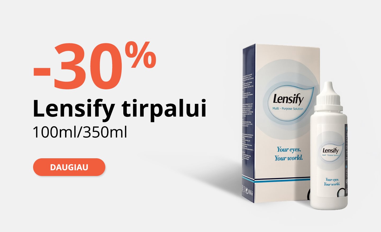Tirpalai ir akių priežiūra
